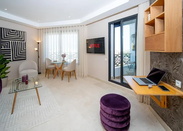 Studio Luxe Au Coeur De Casablanca Qrt Gauthier
